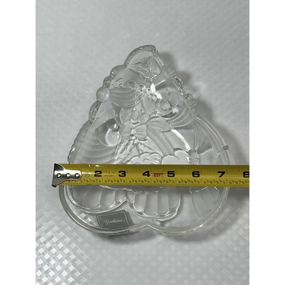 Gorham Snowy Sweethearts Candy Dish 8.5 inches-Made In Germany - Picture 9 of 12